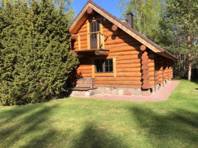 Excellent log house with a sauna in Lahemaa! in Hara